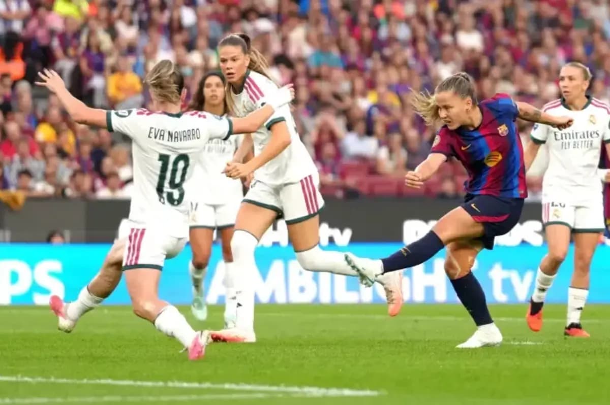 برشلونة يوقع أكبر خسارة لريال مدريد في سيدات