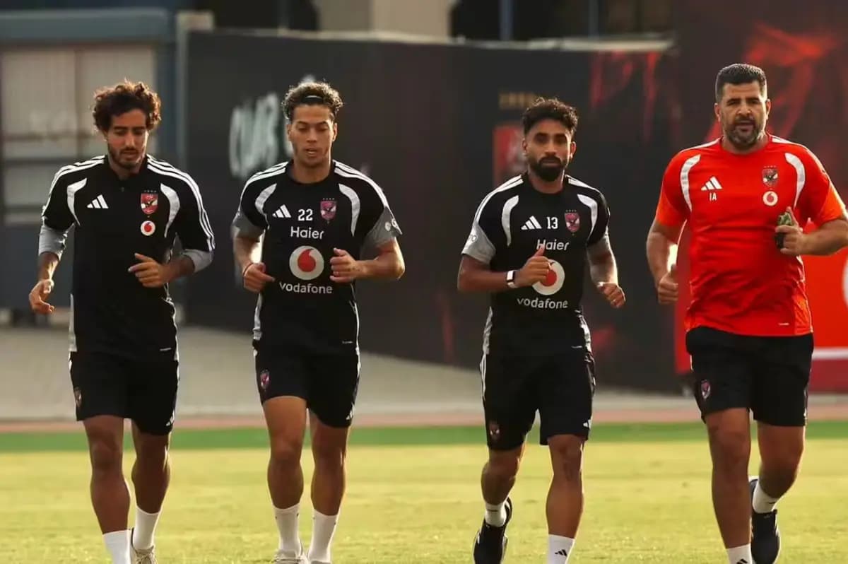 إمام عاشور يبدأ تدريبات جديدة
