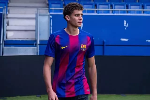 Hamza Abdul Karim scores first goal for Barcelona