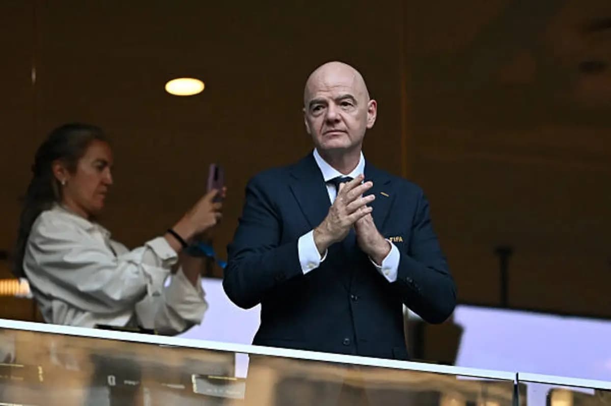English FA Challenges Infantino