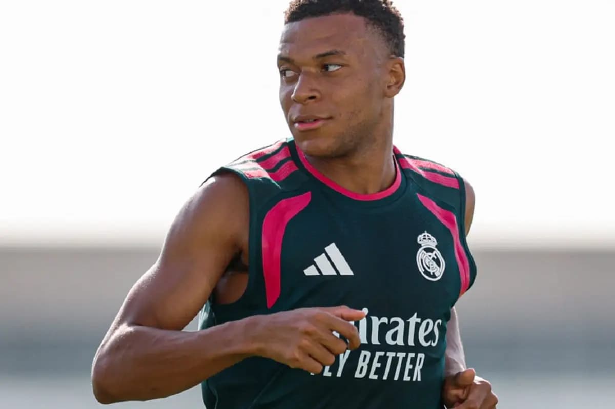 Mbappé resumes Real Madrid training