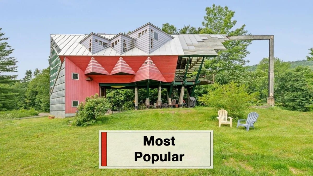 Vermont Home with Floating Deck Under $500K