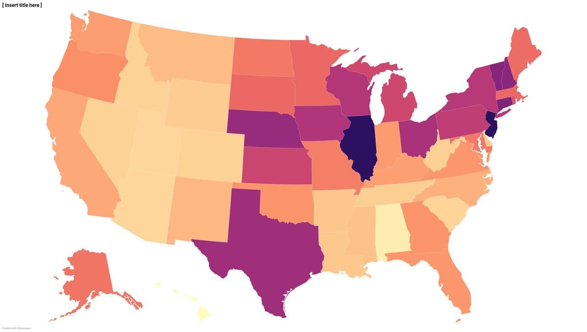 Mapped: Regions with Sub-0.5% Property Taxes