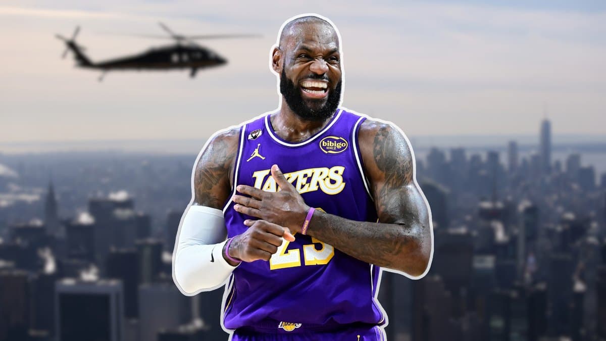 LeBron James and NYC-Helsinki Commute