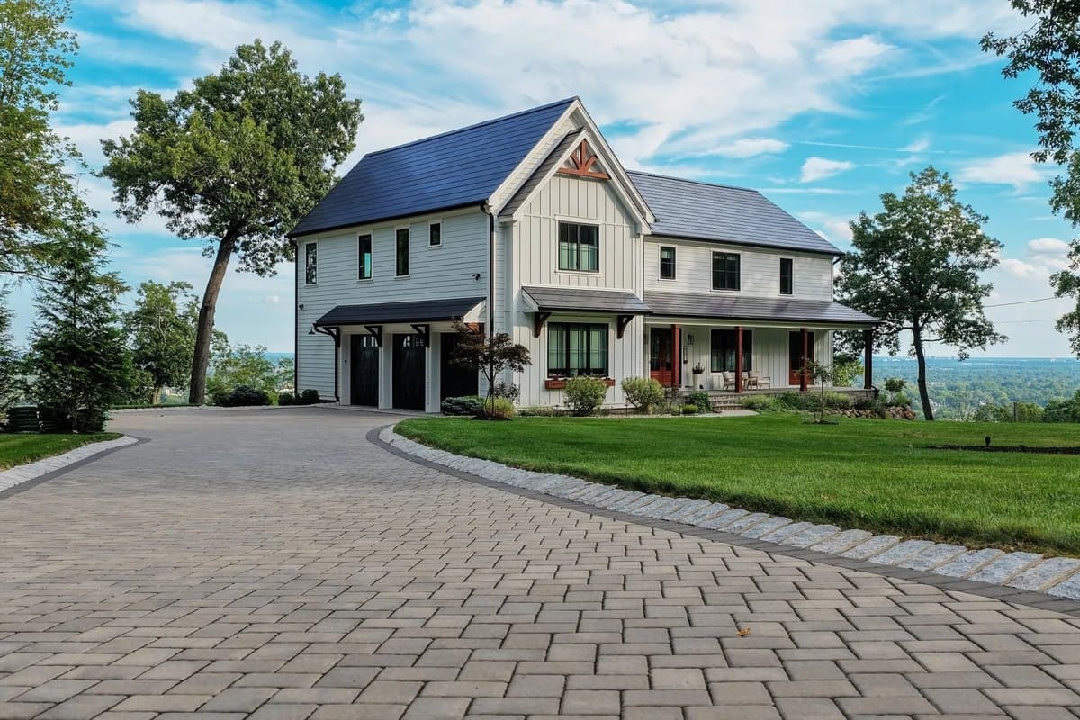 Mountaintop Farmhouse with NYC Views at $3.7M
