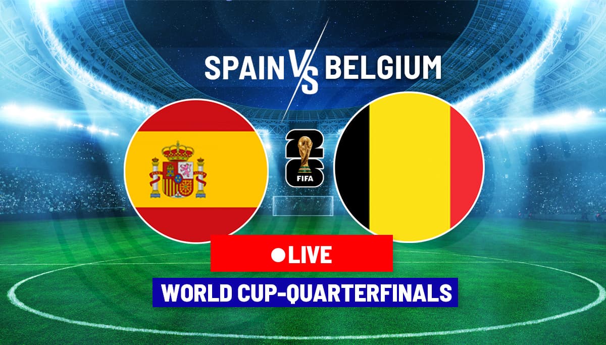 España contra Bélgica en vivo en la Copa del Mundo FIFA