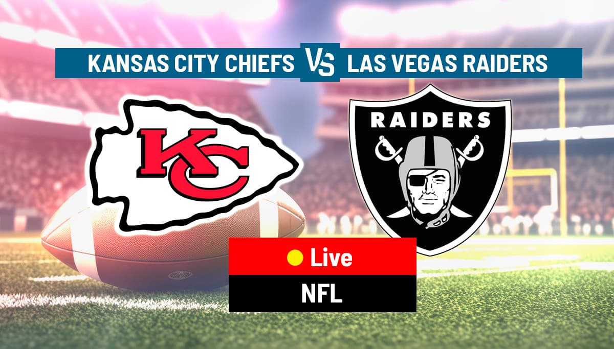 Las Vegas Raiders vs Chiefs live update