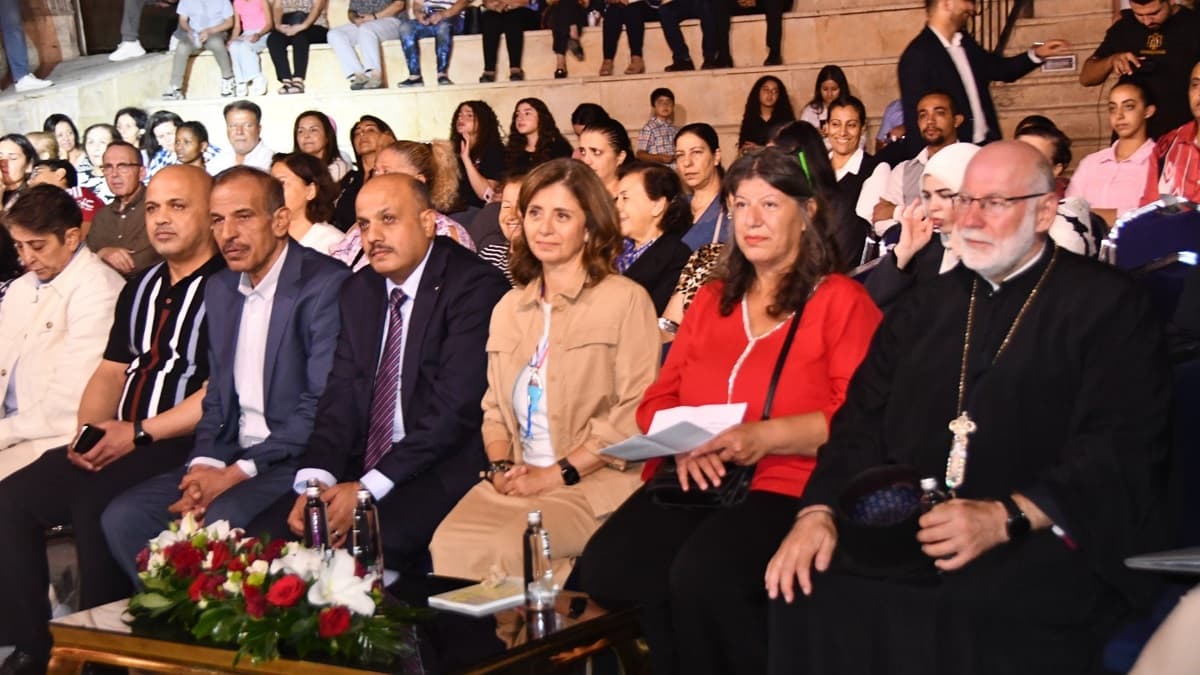 Princess Dana Firas Opens Grape Festival