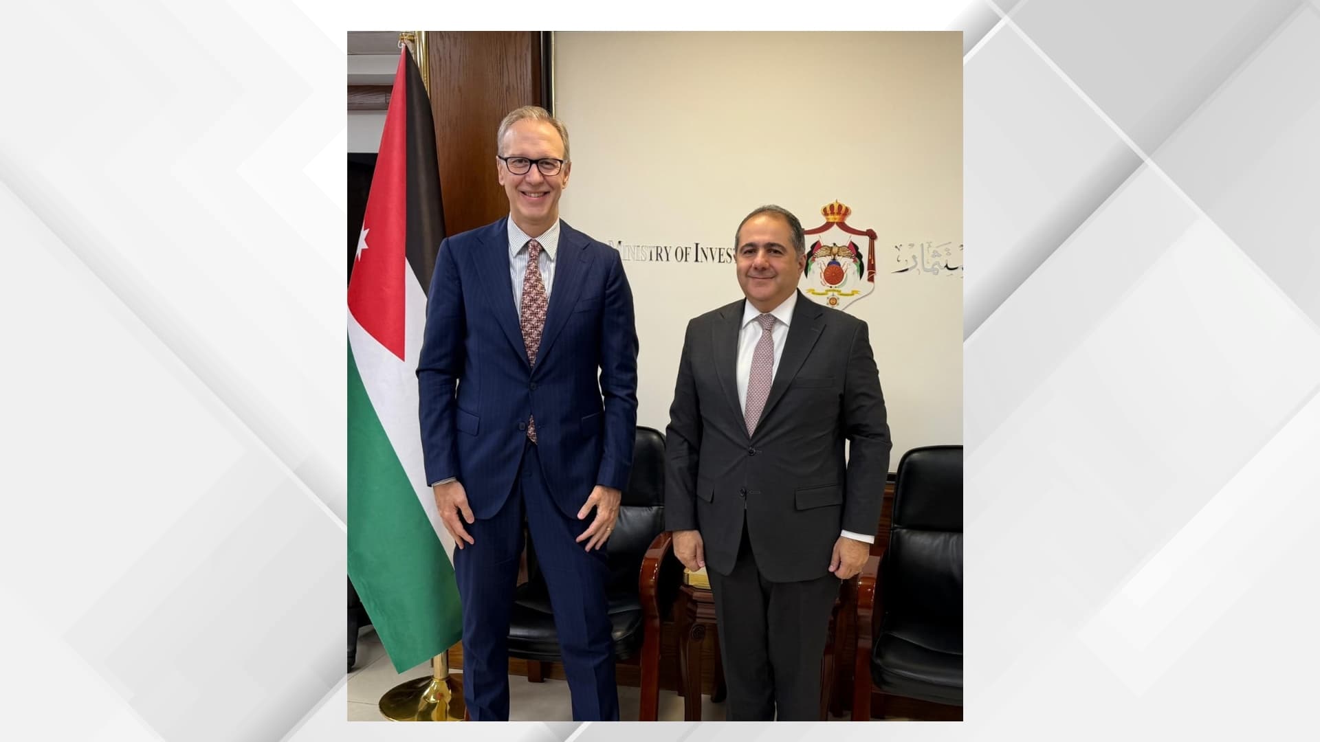 Investment Minister and Italian ambassador explore partnership avenues