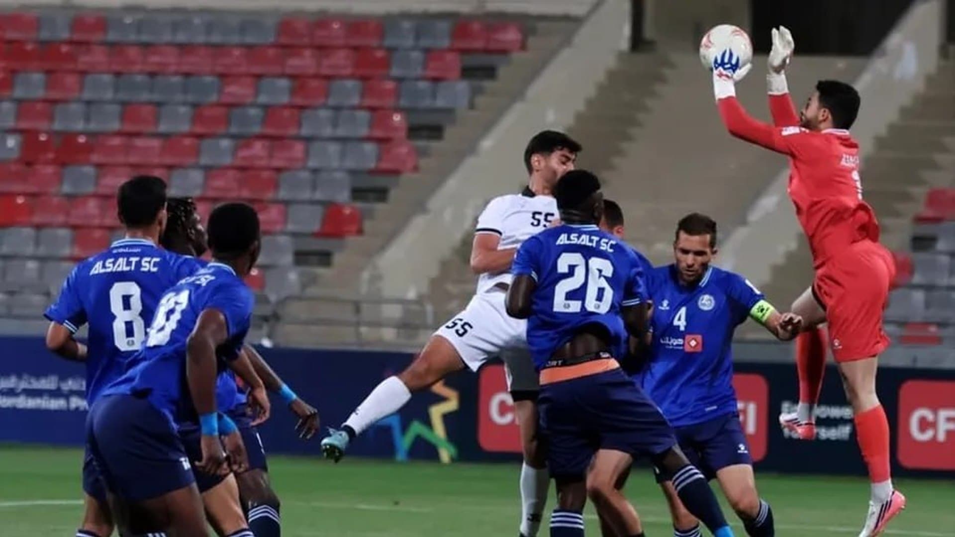 Al-Baqa and Al-Salt draw in Premier League