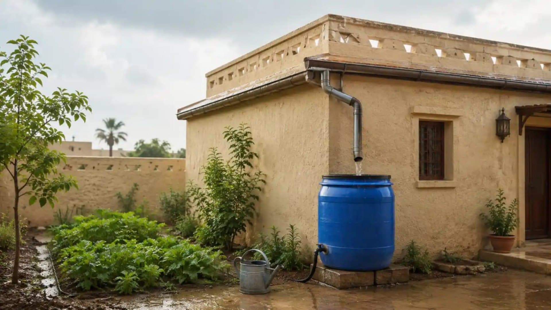 Rainwater harvesting from rooftops