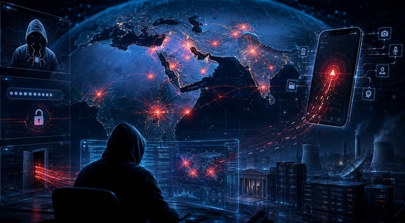 تصاعد التجسس السيبراني في الشرق الأوسط وتركيا وإفريقيا