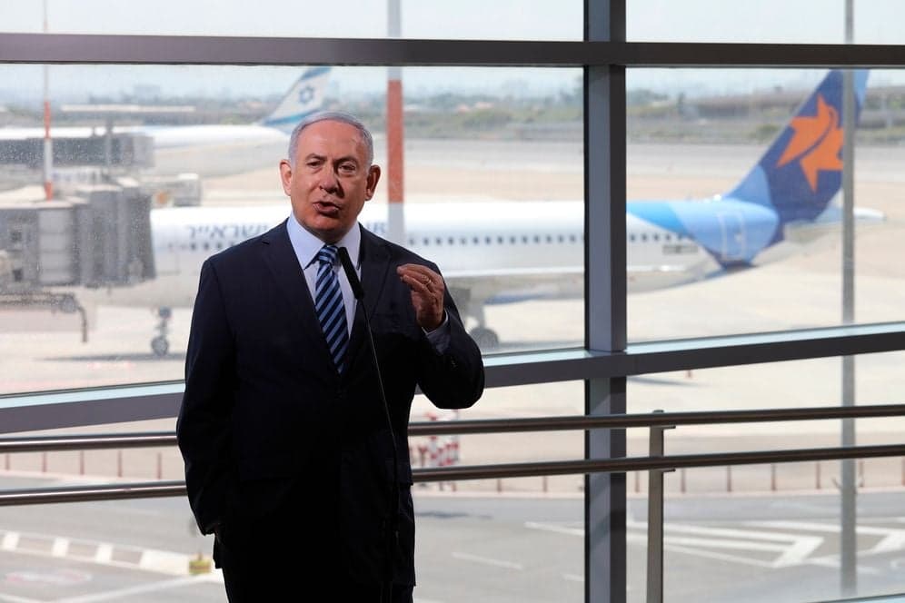 Netanyahu Leaves for Washington After Delay