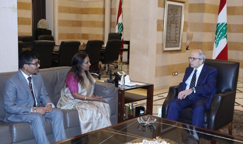 Diplomatic talks with India's Deputy Foreign Minister