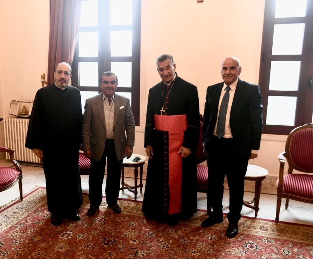 كفرذبيان تكرم البطريرك صفير