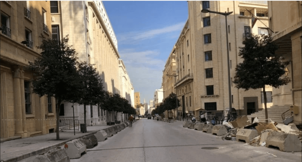 إغلاق كامل لشارع المصارف خلال جلسة مجلس النواب