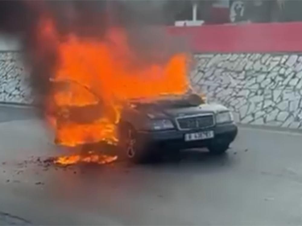 Car catches fire at Madfoun Bridge checkpoint