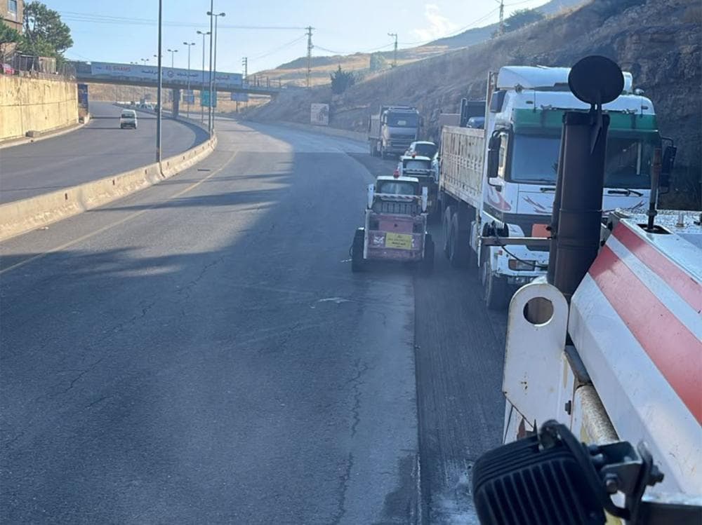 Dahr el-Baidar Road Opens amid Grading in Bekaa