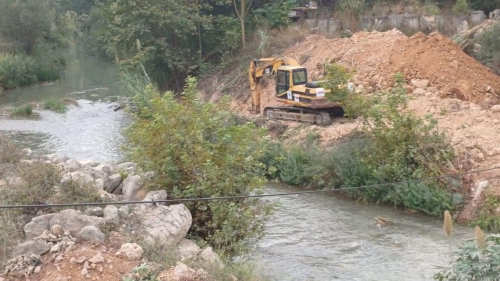 Tirfalsiyye Bridge alternative water crossing begins