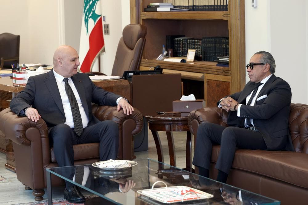 President Aoun thanks Ambassador Moussa