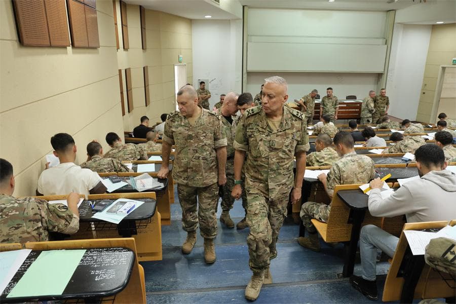 Chief of Staff reviews military test standards