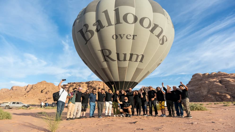 Ballooning Event and Future Festival in Wadi Rum