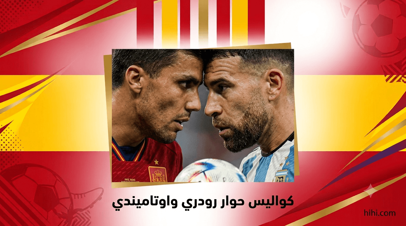 مشادة رودري مع اوتاميندي بعد النهائي