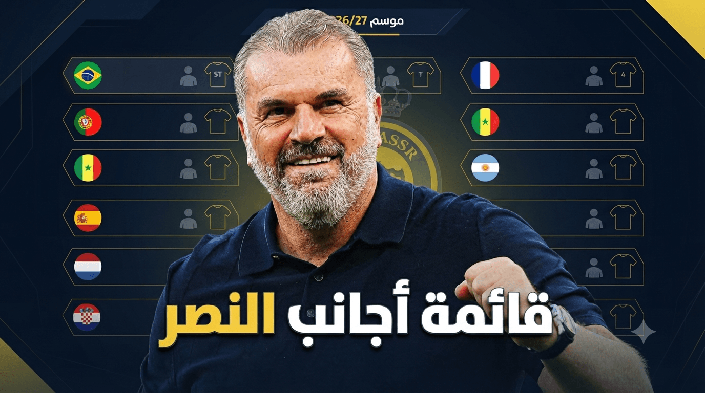 Al-Nasr's foreign players lineup features for the next season
