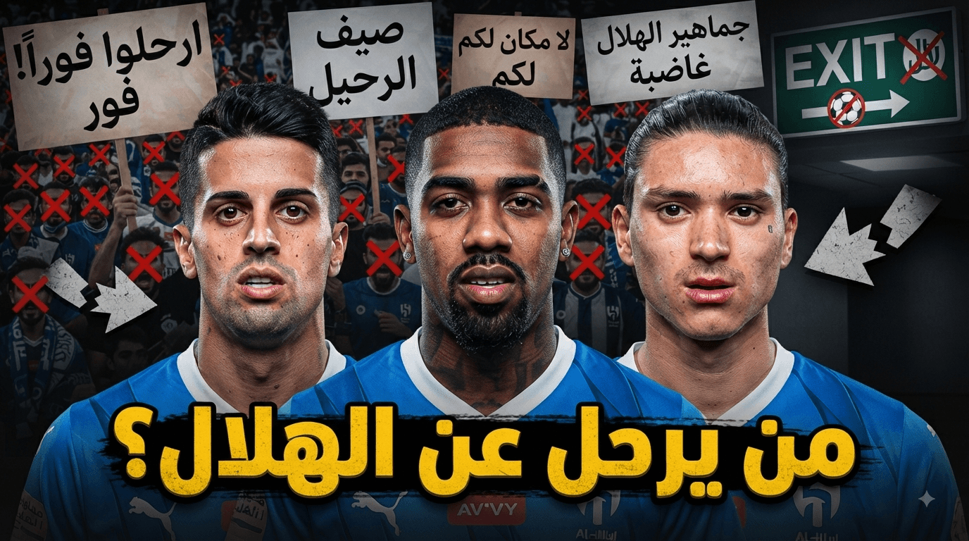 جماهير الهلال تتوقع رحيل هذه الأسماء