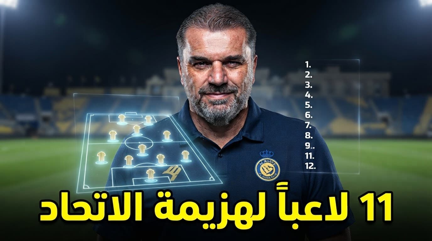تشكيلة النصر لتحقيق الفوز على الاتحاد