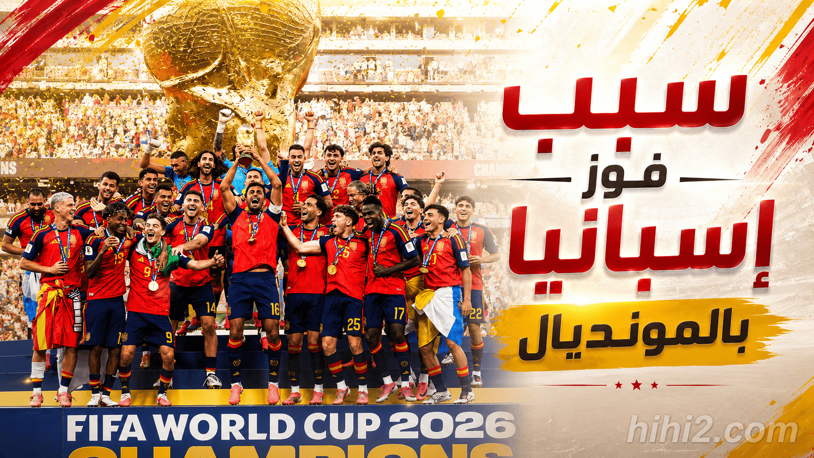 Spain's victory behind the scenes