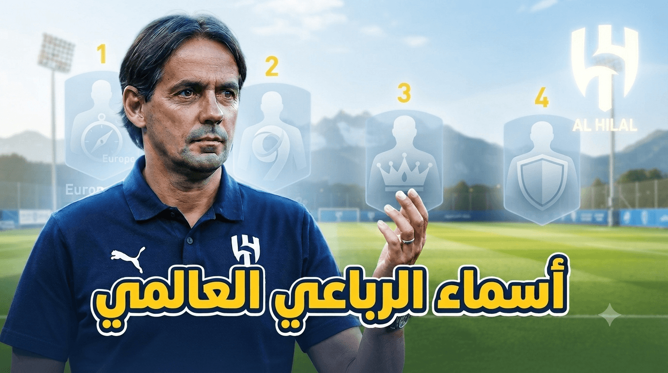 أربعة أسماء عالمية مرتبطة بالهلال الصيفي