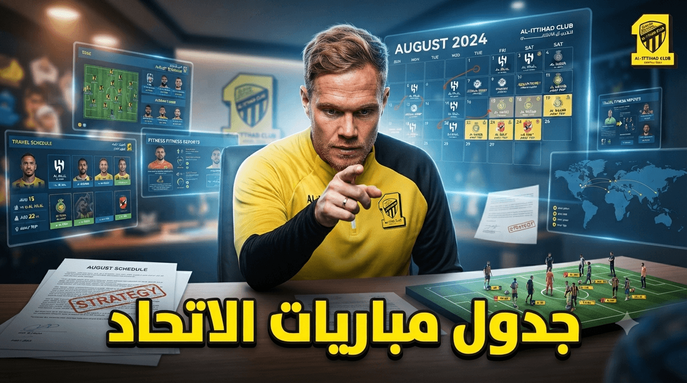 Al-Ittihad's tough August schedule