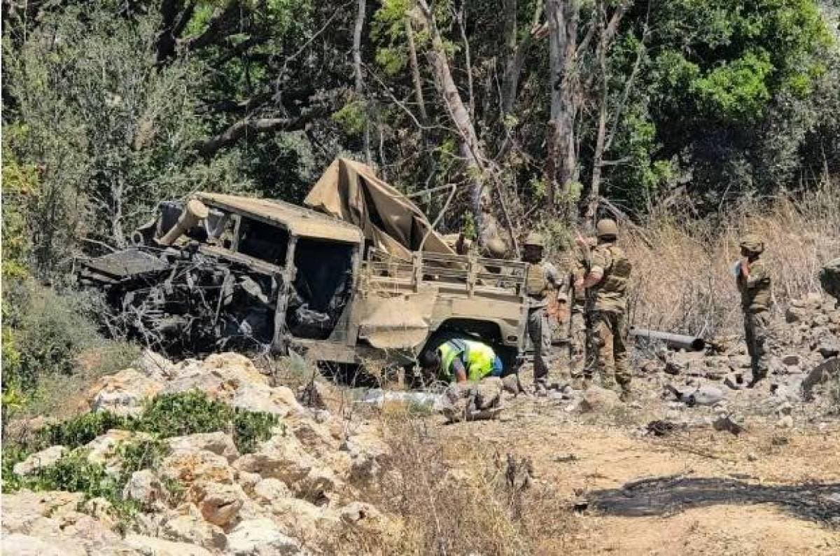 Israeli South Under Military Attack