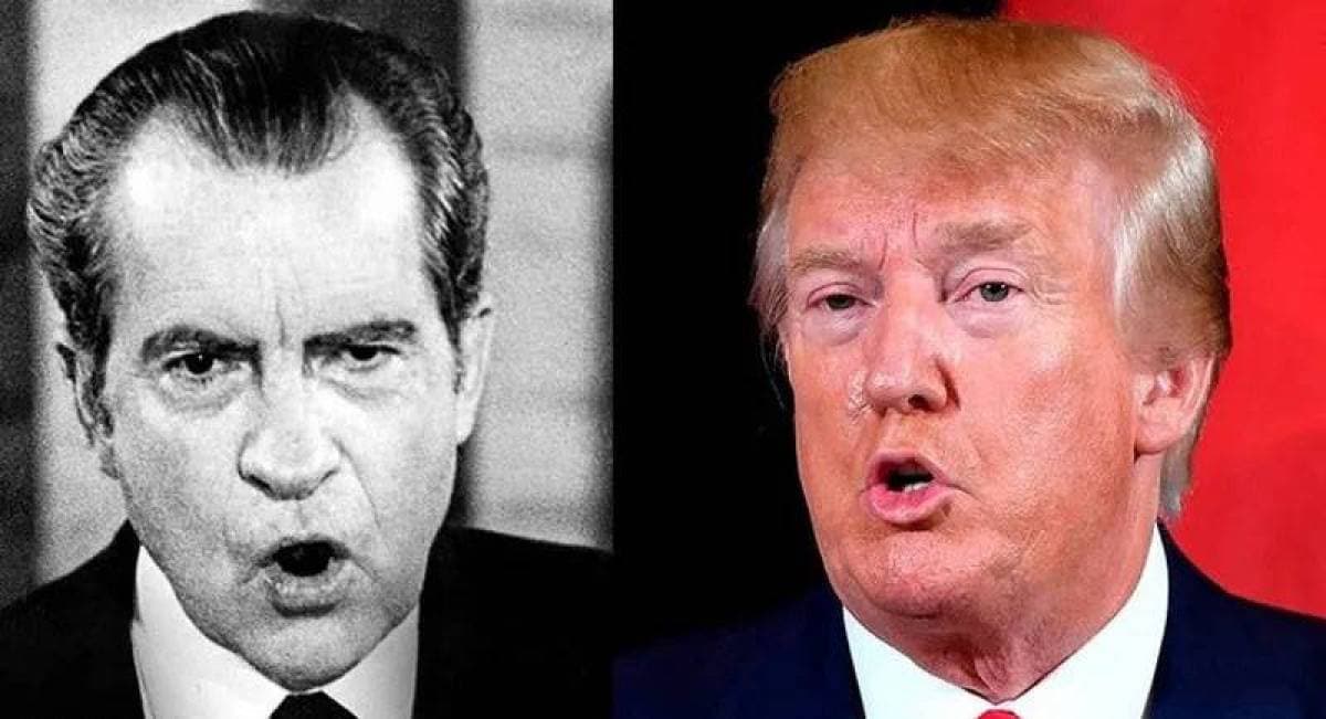 Trump cites Nixon’s Vietnam experience in Iran