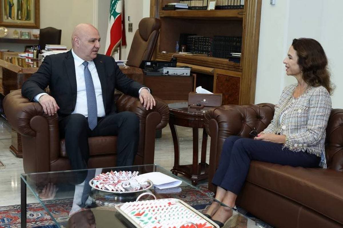 Aoun and Minister discuss Jeita Grotto tender