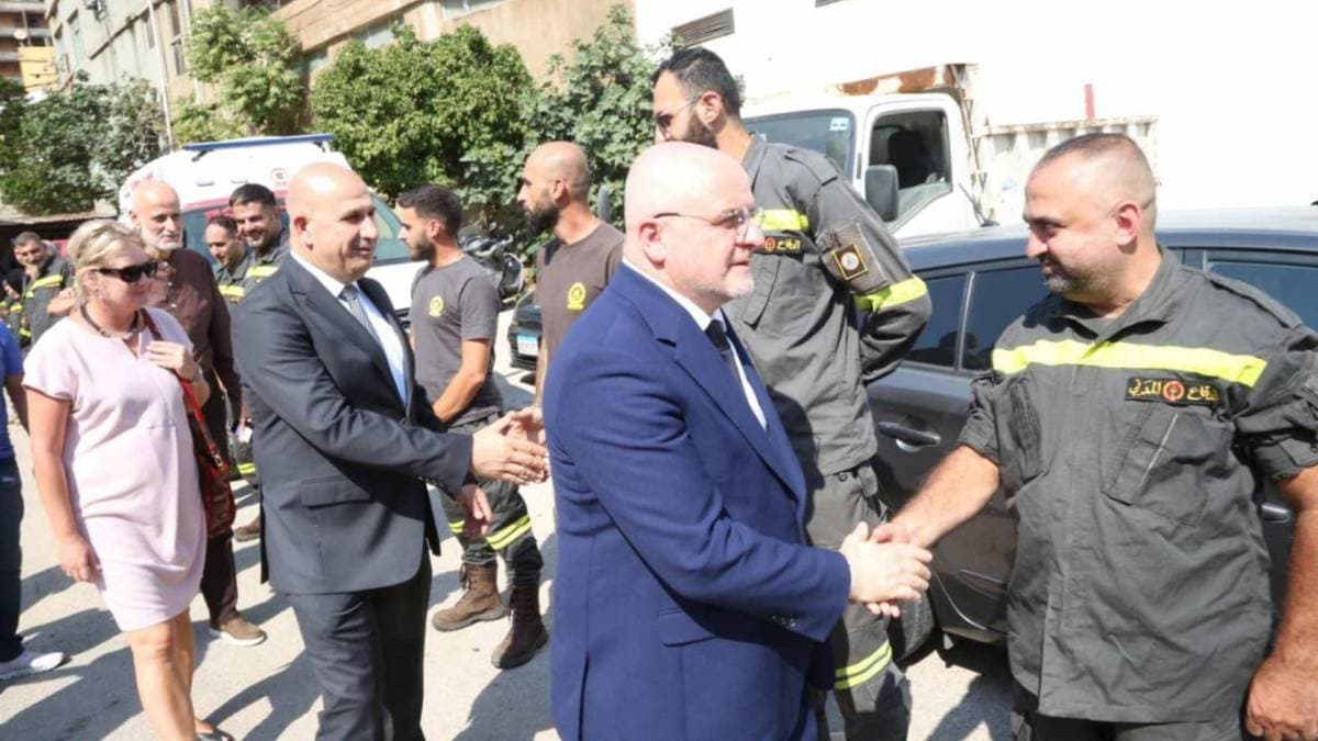 بولندا تدعم الدفاع المدني في برج البراجنة