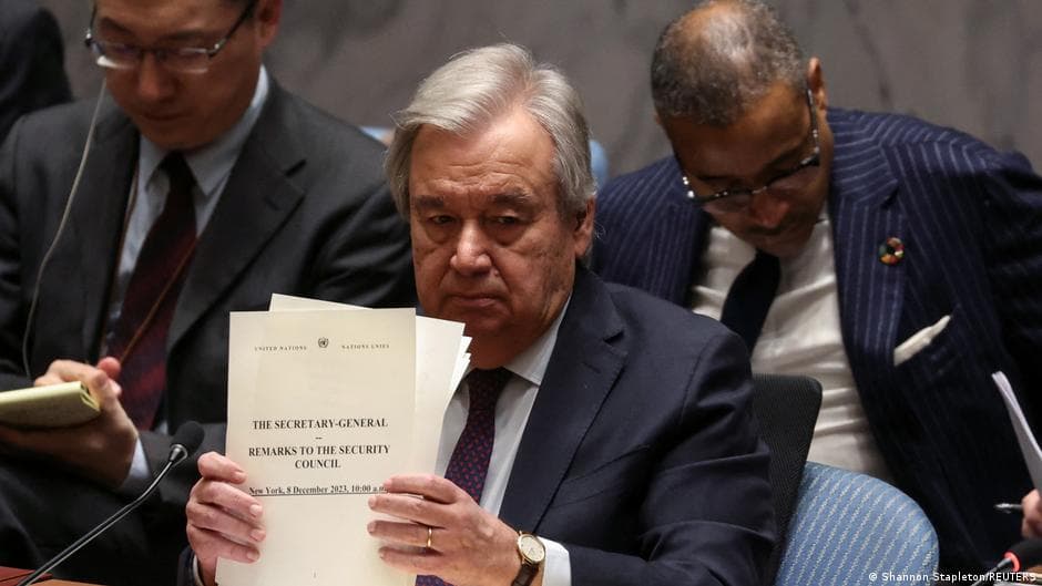 Guterres warns of escalating Middle East crisis
