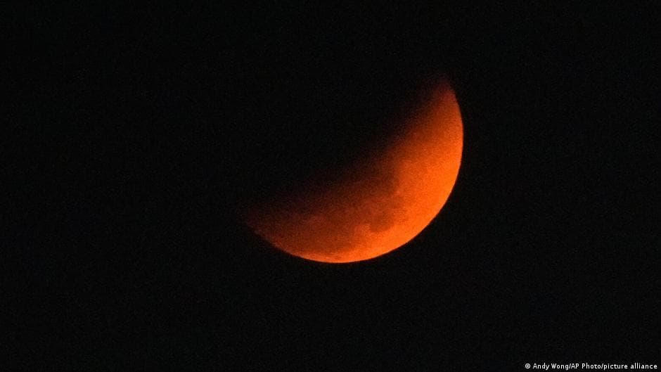 Egypt witnesses rare partial lunar eclipse