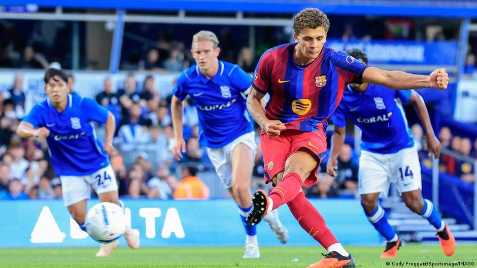 Hamza Abdel Karim Excels at Barcelona