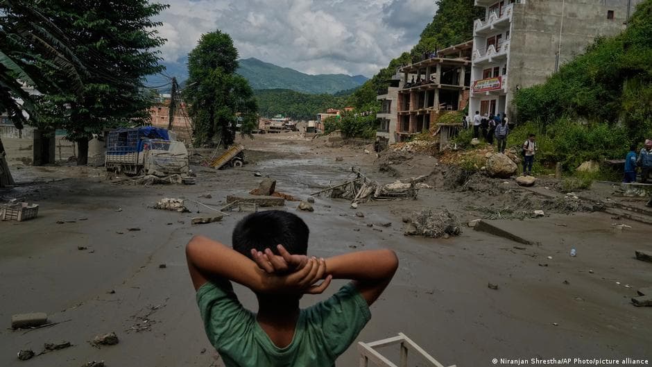 Himalayan floods cause total destruction
