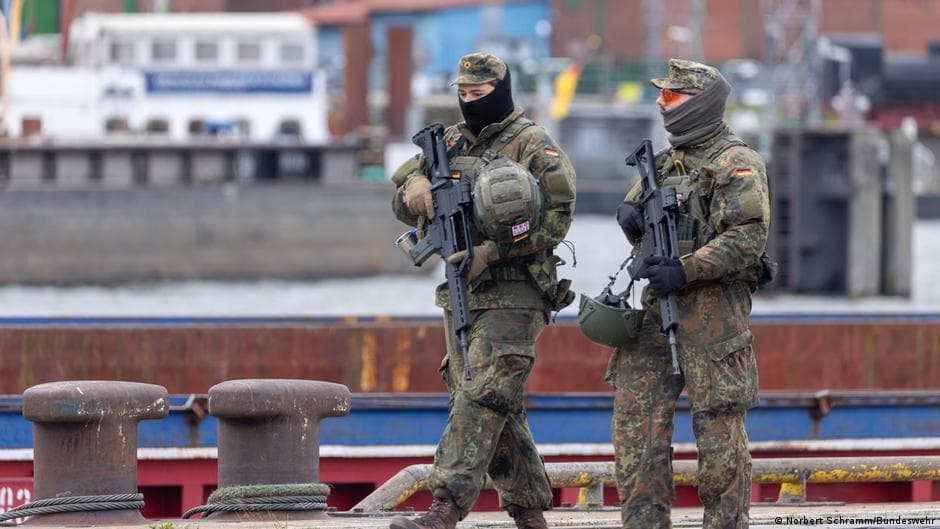 Germany readies as NATO gateway