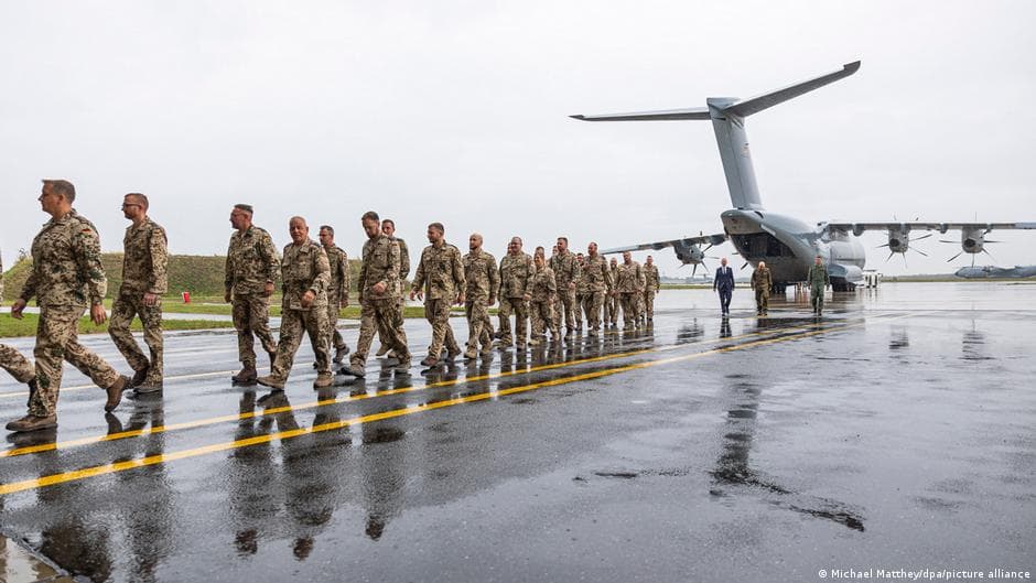 German army withdrawal from Iraqi Kurdistan
