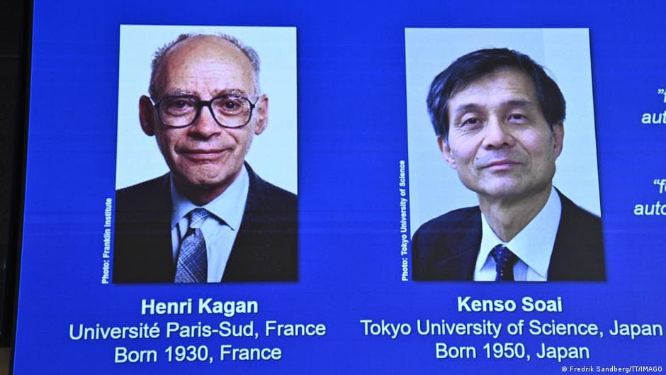 Nobel Chemistry Award to French and Japanese Scientists