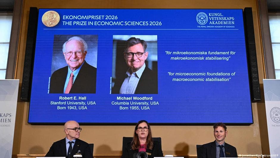 Nobel in Economics awarded to US models for stabilizing shocks