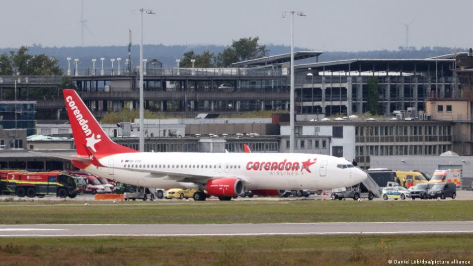 German jets escort plane after hoax alert