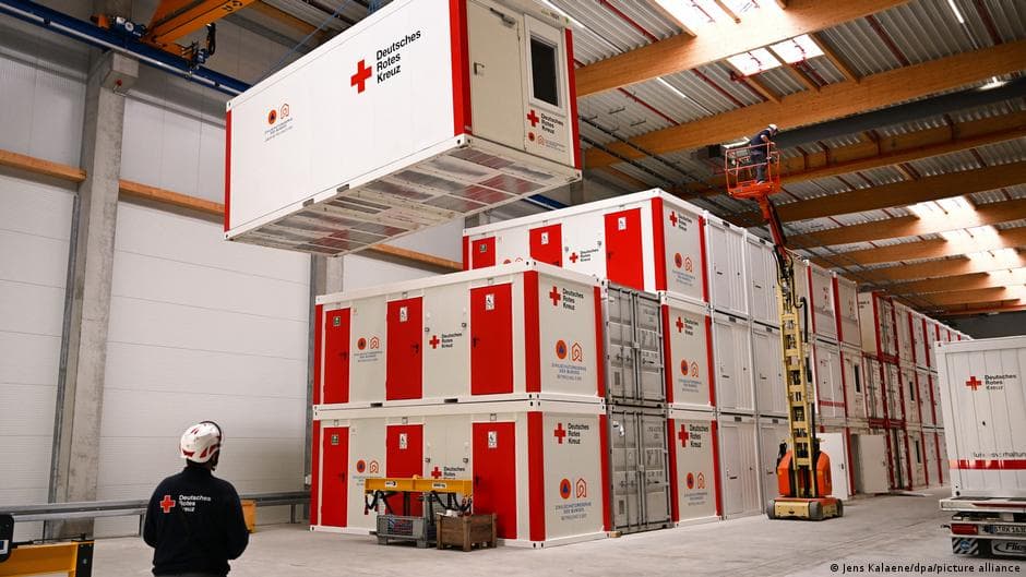 Red Cross opens aid hub