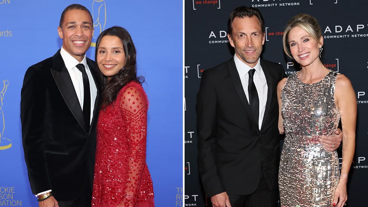 Amy Robach's exes engage after scandal