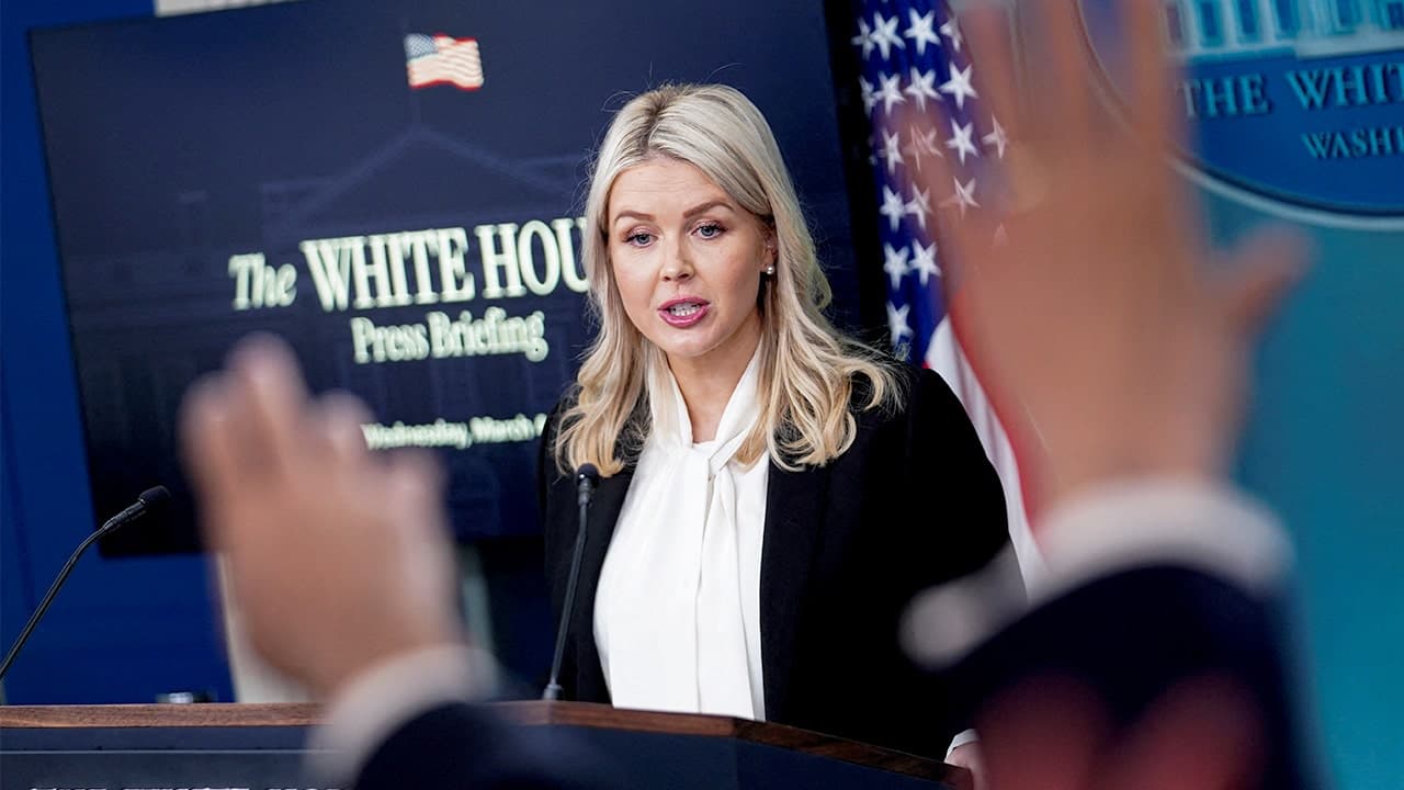 Trump announces Leavitt leaving press role