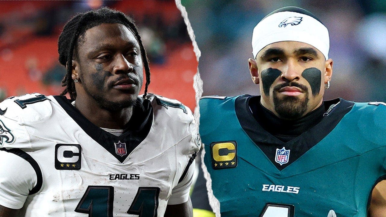 Hurts Affirms Connection with A.J. Brown
